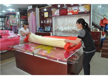 蠶絲被制造流程12